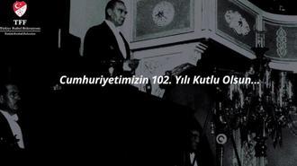 A Milli Takımdan 29 Ekim Cumhuriyet Bayramı paylaşımı