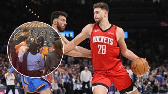 Alperen Şengün, Toronto maçı öncesi Türk taraftarlarla bir araya geldi