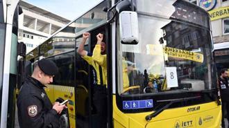 Fenerbahçe taraftarı, Chobani Stadı'ndan Tüpraş Stadı'na hareket etti