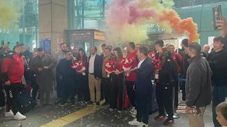 Dünya şampiyonu Tekvando Milli Takımı’na Ankara’da coşkulu karşılama