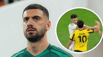 Merih Demiral'ı zor tuttular! Dev maçta tansiyon yükseldi