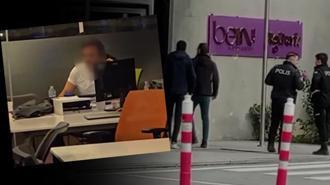 İZLE | Yayıncı kuruluş beIN Sports binasına silahlı saldırı!