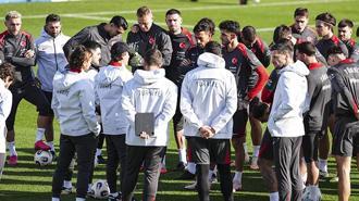 A Milli Futbol Takımı, İspanya maçına hazır!