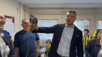 Fenerbahçe Başkanı Sadettin Saran'a Rize'de atmaca sürprizi