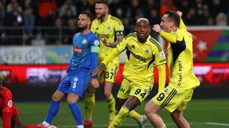 Çaykur Rizespor - Fenerbahçe maç sonucu 2-5