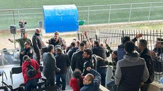 Hatay’da amatör lig maçının ardından tribünler karıştı