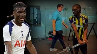 Yves Bissouma Fenerbahçe forması giydi! Antrenman görüntüsü dikkat çekti