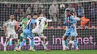 Trabzonspor - Beşiktaş maçı sonucu: 3-3