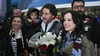 Trabzonspor kafilesi Gençlerbirliği maçı için Ankara'ya geldi