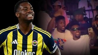 Fenerbahçe'den izin alan Jhon Duran Noel kutlamalarında!