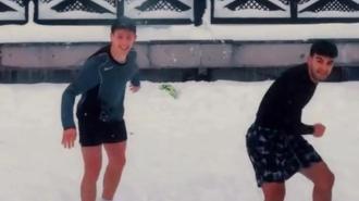 Arda Güler'den tatil paylaşımı: Karın keyfini yine çocuklar çıkardı