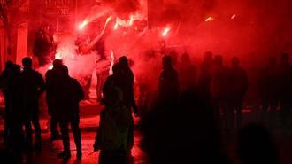 Galatasaray kafilesine Gaziantep'te coşkulu karşılama