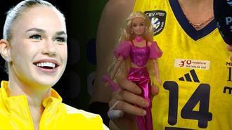 Eda Erdem'den Arina Fedorovtseva'ya Barbie'li destek
