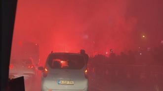 Galatasaray kafilesi Fethiyespor maçı için Muğla'da