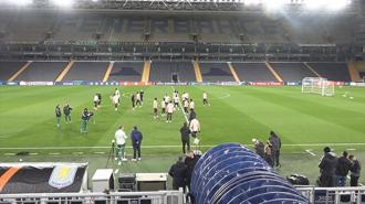 Aston Villa, Fenerbahçe maçının hazırlıklarını tamamladı