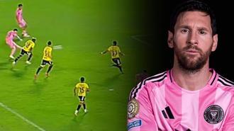 Messi'den hazırlık maçında müthiş gol