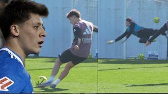 Arda Güler'den fizik kurallarını alt üst eden gol!