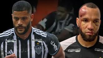 Kimse gözlerine inanamadı: Hulk'tan rakip futbolcuya yumruk! 23 kırmızı kart...