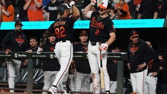 MLB roundup: Jeremiah Jackson's grand slam sparks oriole largest comeback of 2026