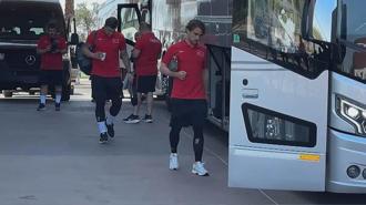 A Milli Futbol Takımı, Paraguay maçı için San Francisco’ya gitti