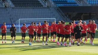 A Milli Takımımız, San Jose'de ilk idmanını yaptı