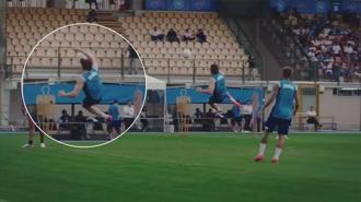 Napoli antrenmanında McTominay’dan enfes gol