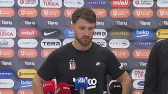 Beşiktaş'ta Salih Özcan: Sezona kazanarak başladığımız için çok mutluyuz