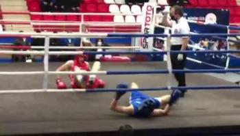 Ringde yaşanan ilginç olay!