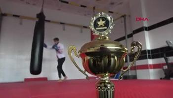 Merakla başladığı kick boksta hedefi dünya şampiyonluğu