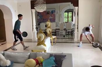 'Tavayla tenis oynanır mı?' sorusunun yanıtını Novak Djokovic verdi!