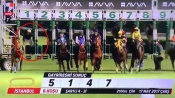 Film sahnesi gibi! İstanbul koşusunda ilginç olay!