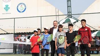 Uluslararası Cudi Cup Tenis Turnuvası'nda renkli görüntüler