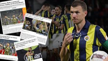 Edin Dzeko'ya dış basından övgü! 'İnanılmaz, Süper Lig'i domine ediyor'