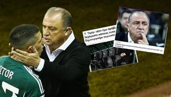 Yunan basını Fatih Terim'i konuşuyor