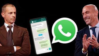 UEFA Başkanı Ceferin'in whatsapp yazışmaları ifşa oldu