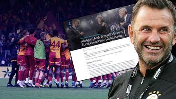 Tottenham resmi internet sitesinde olay Galatasaray sözleri