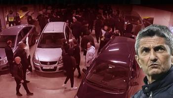 Razvan Lucescu men edildi! Otoparkta yumruk yumruğa kavga