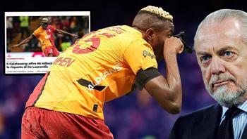 Napoli'den Osimhen cevabı: Gizli görüşme ortaya çıktı