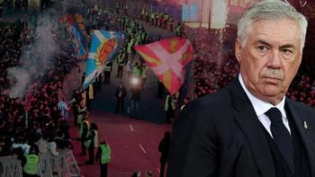 Sociedad-Real Madrid maçında oyunu durduran korkunç tezahürat!