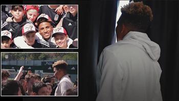 Beşiktaşlı futbolculardan miniklere 23 Nisan sürprizi