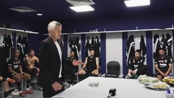 Beşiktaş'tan derbi paylaşımı: İşte soyunma odasında yaşananlar