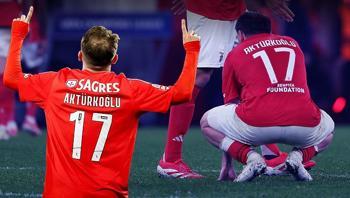 Benfica taraftarlarının Kerem Aktürkoğlu kavgası!