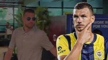 Fenerbahçe'nin eski yıldızı Edin Dzeko, imza için İtalya'ya gitti!