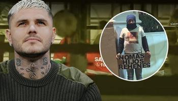 Mauro Icardi kızlarını almaya gitti, 11 saat bekletildi