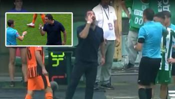Arda Turan ile hakem arasında gerginlik: 'Kapat çeneni'