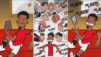 Sancho'ya 'Come to Beşiktaş' bombardımanı film oldu