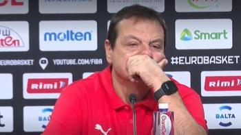 Ergin Ataman basın toplantısını kısa kesti