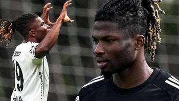 El Bilal Toure Beşiktaş-Fenerbahçe derbisinde sahada