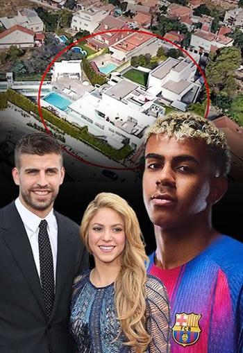 Ev değil saray yavrusu! Shakira ve Pique yaşıyordu...