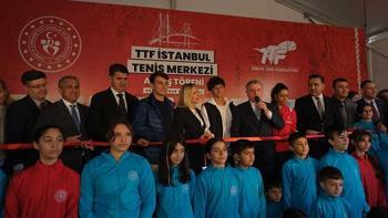 İstanbul Tenis Eğitim Merkezi hizmete açıldı